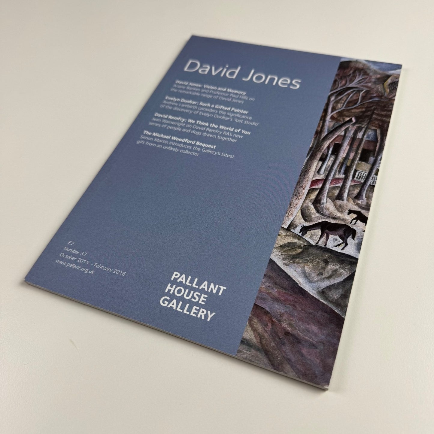 David Jones. Pallant House Gallery magazine number 37 October 2015