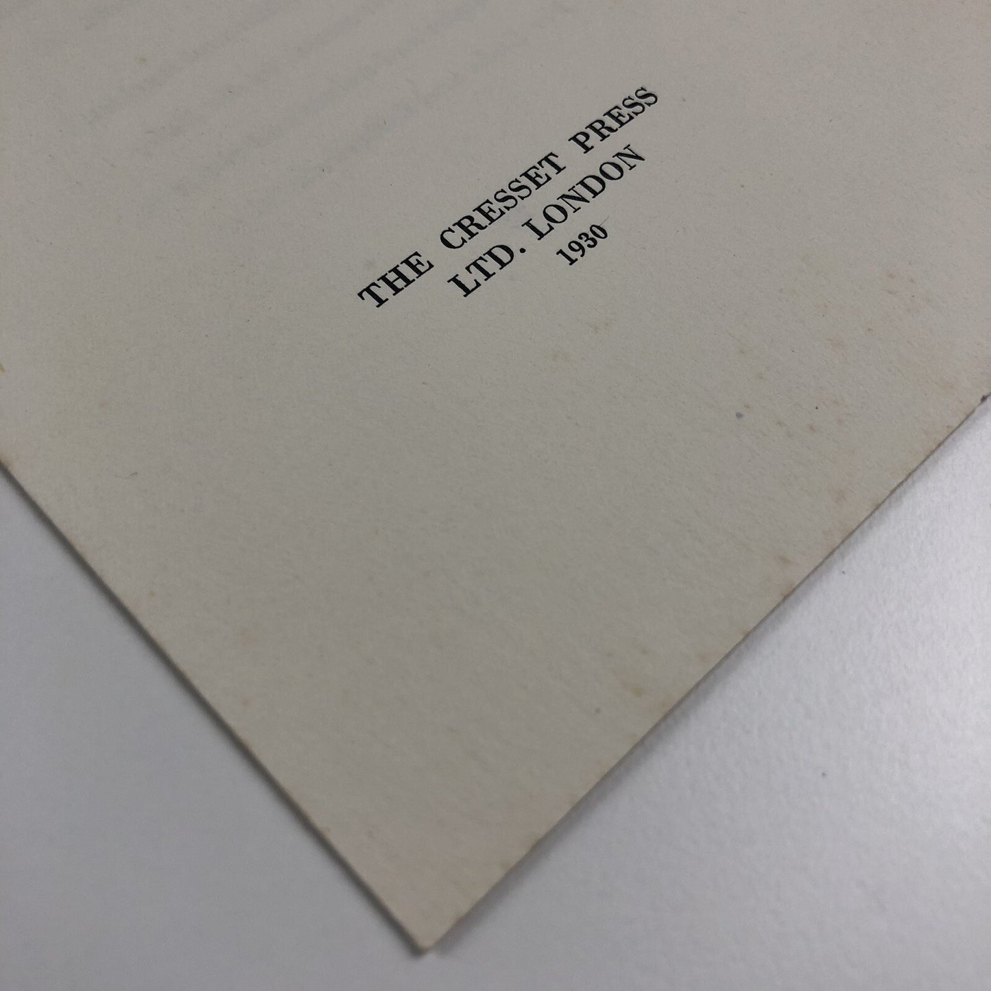 Prospectus for Portrait of Heine | Translated by Humbert Wolfe | The Cresset Press, 1930