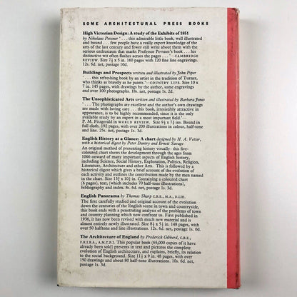 The Englishness of English Art by Nikolaus Pevsner | Architectural Press, 1956