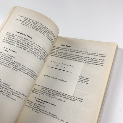 Vier Eeuwen Stilleven in Frankrijk | Museum Boymans, Rotterdam 1954