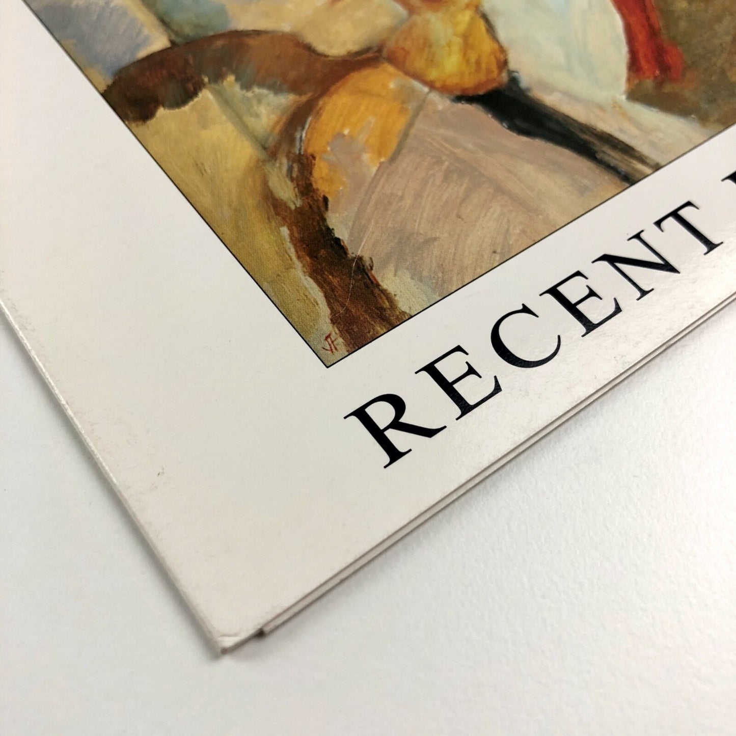 Jeremy Fraser. Recent Paintings III | The Simon Carter Gallery | Folded card, 1997