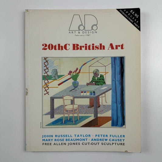 Art & Design journal – February 1987 | 20thC British Art | Academy Editions | Allen Jones