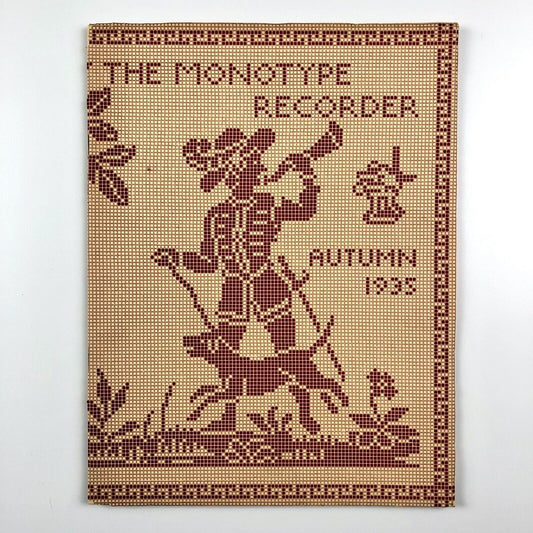 The Monotype Recorder | Vol 34, No 3, Autumn 1935