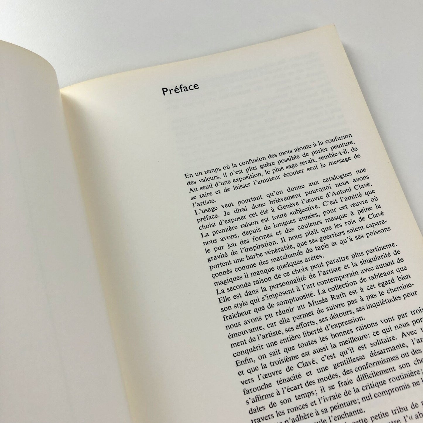 [Antoni] Clavé – 25 ans de peinture | Musée Rath, Geneva 1961 | Exhibition catalogue