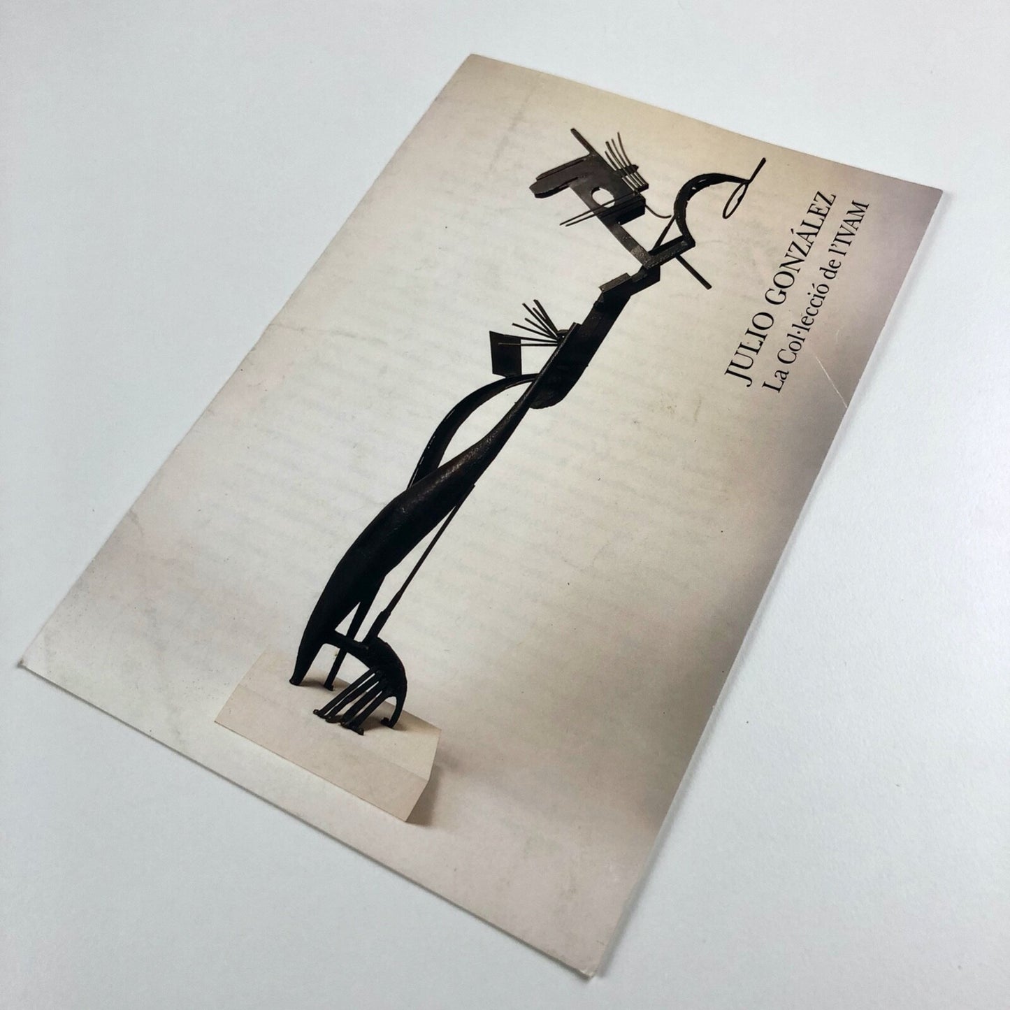 Julio González – La Col.lecció de l'IVAM Centre | Julio Gonzalez leaflet, 1985
