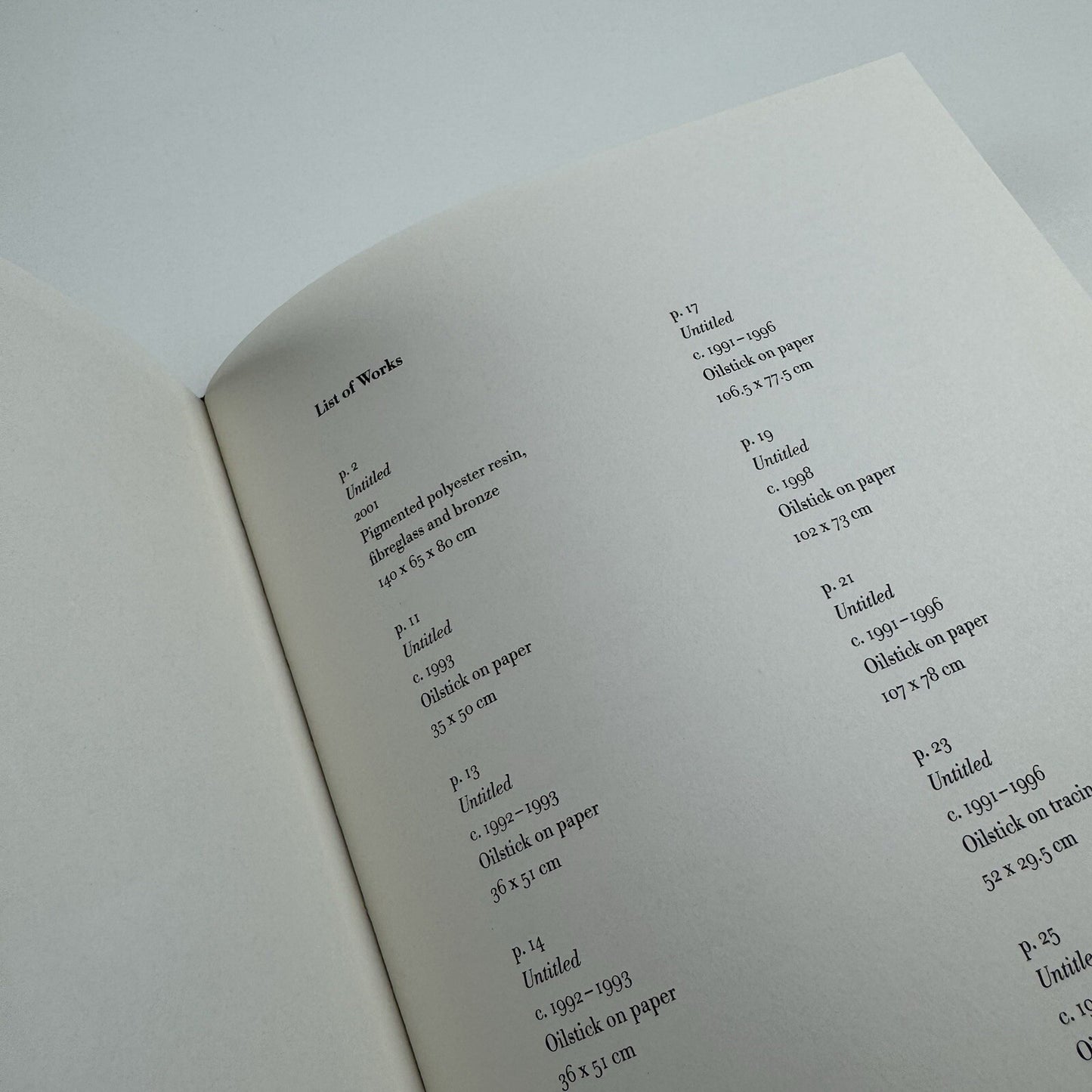 Juan Muñoz. An Inaccessible Moment | Frith Street Books, 2012