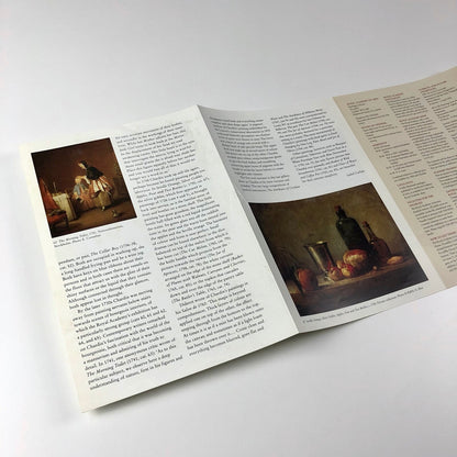 Chardin 1699-1779. Gallery guide to accompany the Royal Academy exhibition 2000