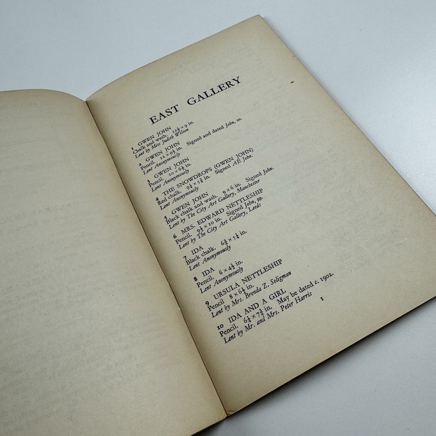 Works by Augustus John | Royal Academy Diploma Gallery 1952 2nd edition