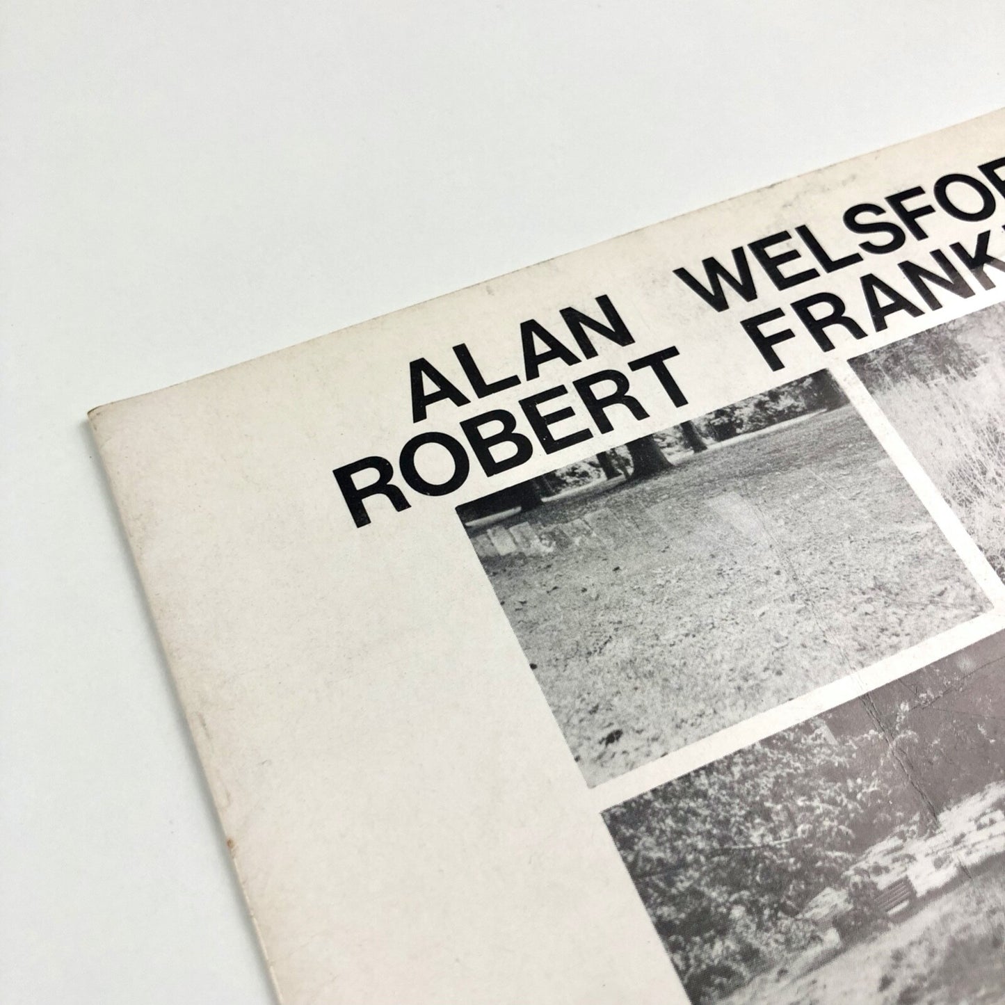 Alan Welsford – Robert Frankland | Camden Arts Centre Garden catalogue, 1974
