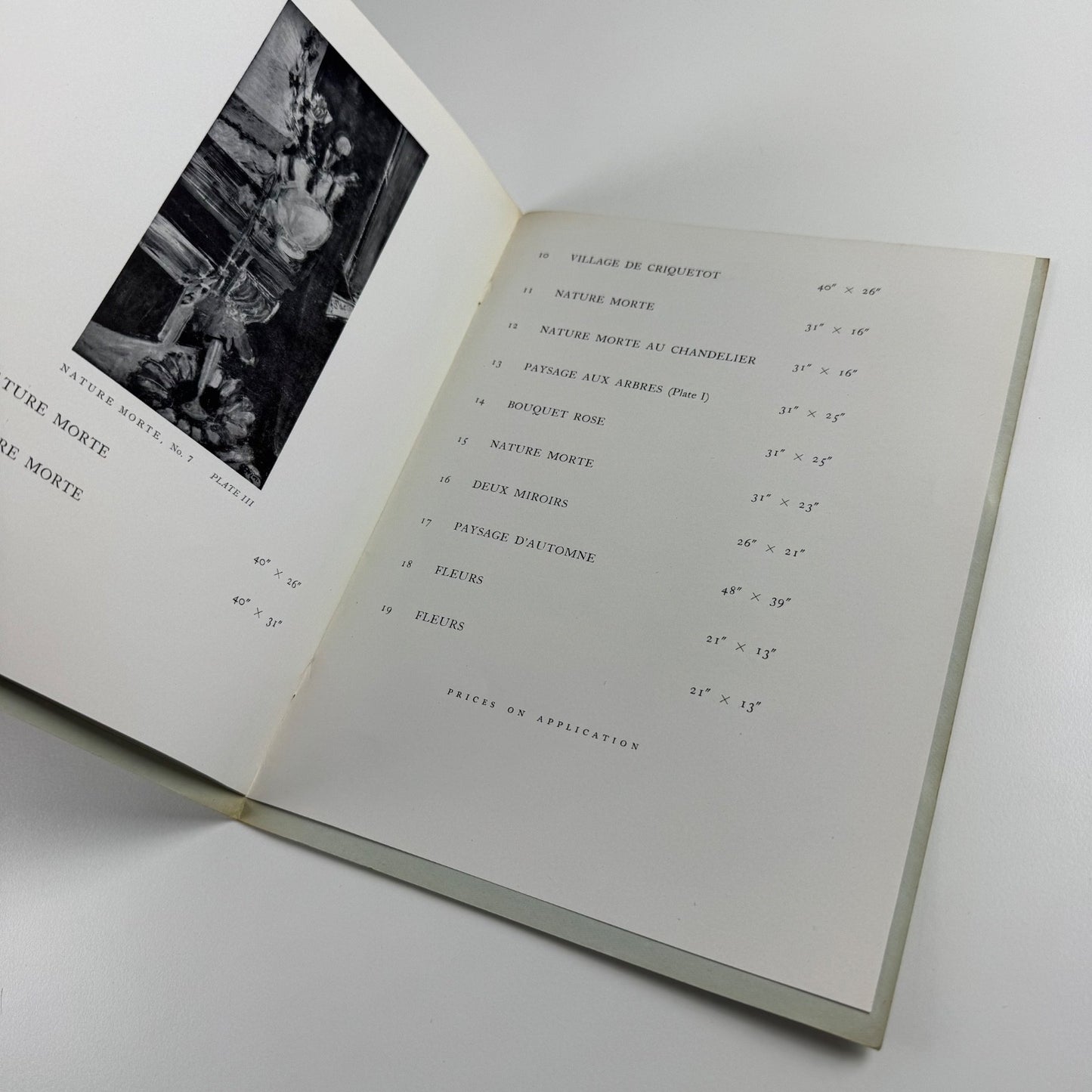 Pierre Carron. First London exhibition of paintings | Crane Kalman Gallery, 1961