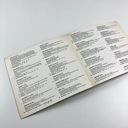 Folding card Experiment in Form Grosvenor Gallery, 1966