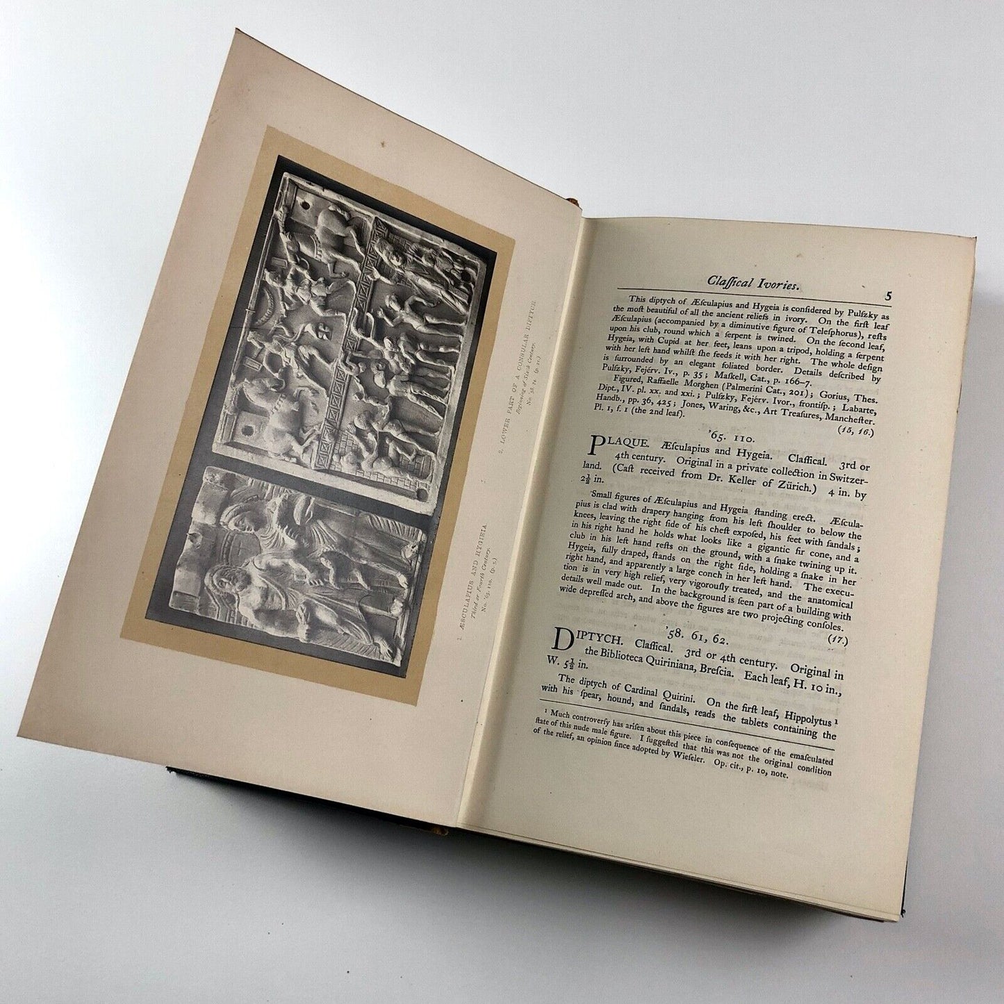 A descriptive catalogue of the fictile ivories in the south Kensington Museum by J.O. Westwood | George E. Eyre and William Spottiswoode, London, 1876
