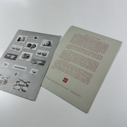 The Leach Pottery – Bernard Leach | Catalogue 1960-61