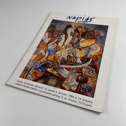 Gilbert Napias paintings. auction. Claude Robert Drouot 6 February 1984