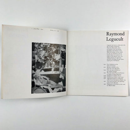 Raymond-Jean Legueult – First London Exhibition of paintings... The Sunshine Homes | Arthur Tooth 1962
