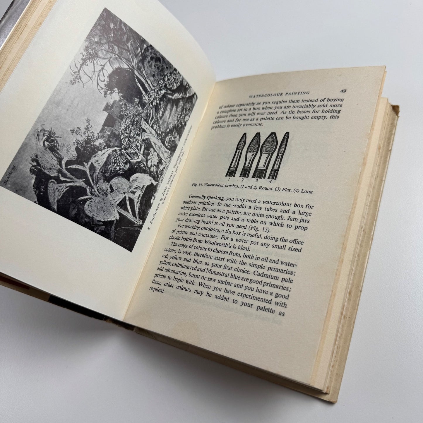 Printing and Drawing by Alfred Daniels. An Arco Handybook, 1961