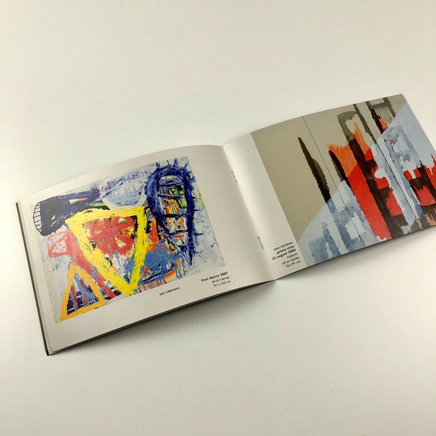 Clare Wardman Iain Robertson. Colour and light | Hilton Young Fine Art exhibition leaflet, c.2007