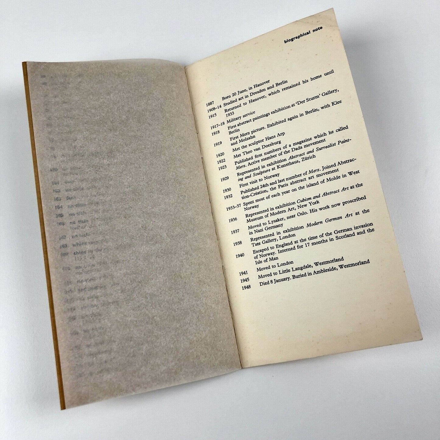 Kurt Schwitters 1887-1948 | The Arts Council, 1959