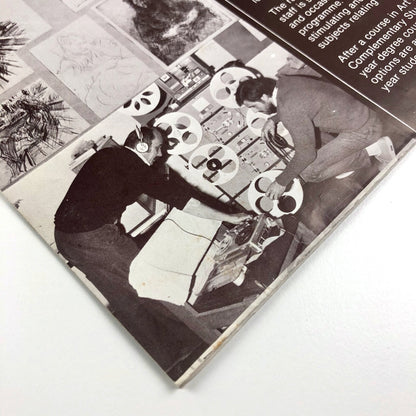 Trent Polytechnic Nottingham BA (Hons) Fine Art | Fold-out leaflet | Presumed late 1970s/early 1980s