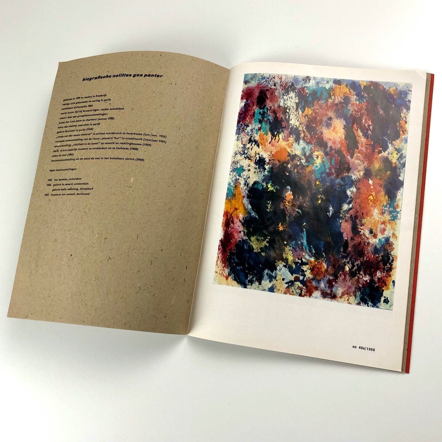 [Avigdor] Arikha – Panter | Stedelijk Museum exhibition catalogue no. 248, 1960