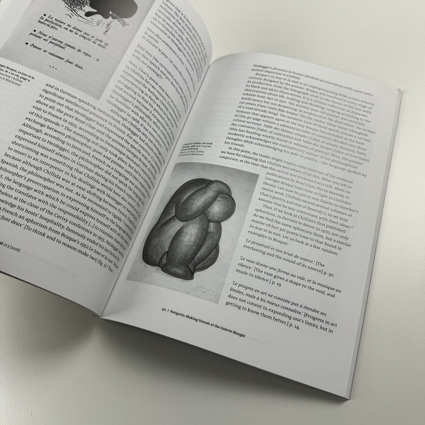 Sculpture Journal | Vol 27.3 2018 | Liverpool University Press and The Public Monuments and Sculpture Association | [Eduardo] Chillida in Context