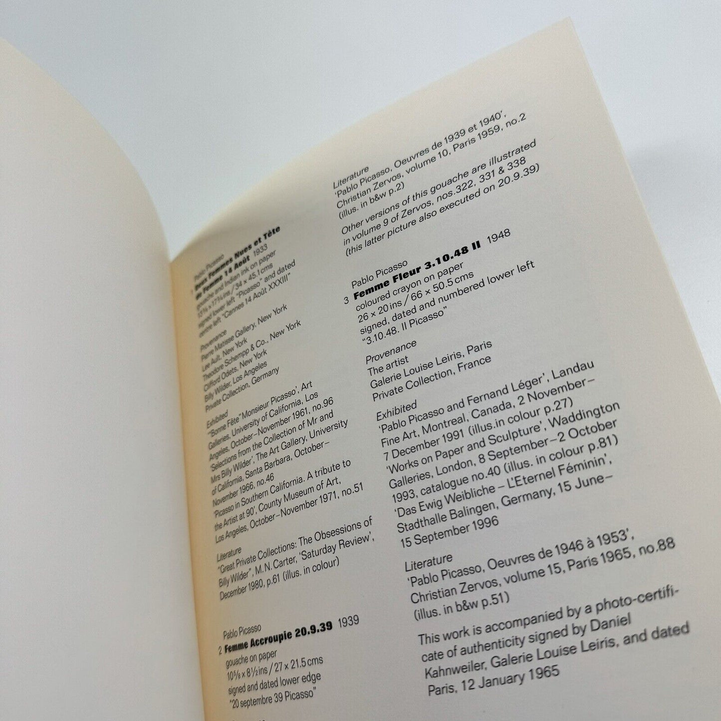 Picasso/Matisse Works on Paper | Waddington Galleries, 1997