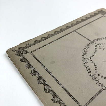 Monotype Flower Decorations type specimen booklet | Lanston Monotype, 1924