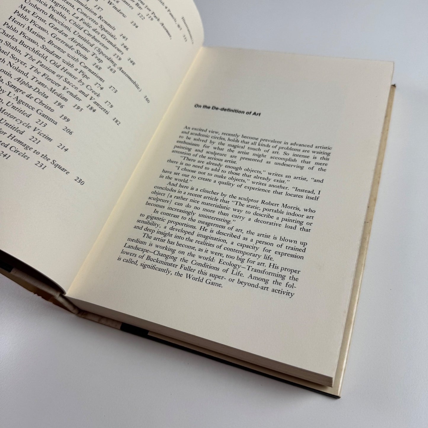 The De-definition of Art. Action Art to Pop to Earthworks by Harold Rosenberg | Secker & Warburg, 1972