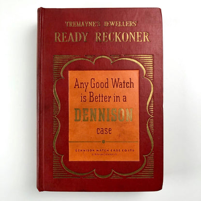 Tremayne's Jewellers' Ready Reckoner | Hardback, undated