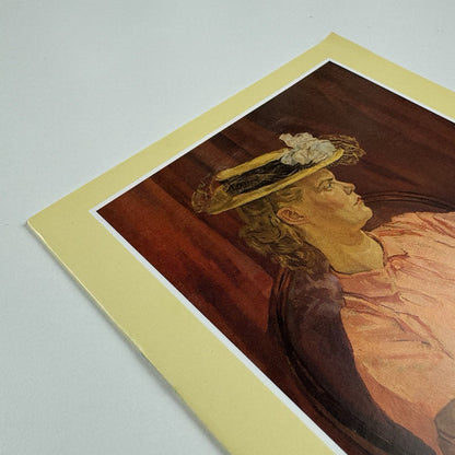 Folded card/catalogue – Albert Rutherston | Sally Hunter Fine Art, 1996