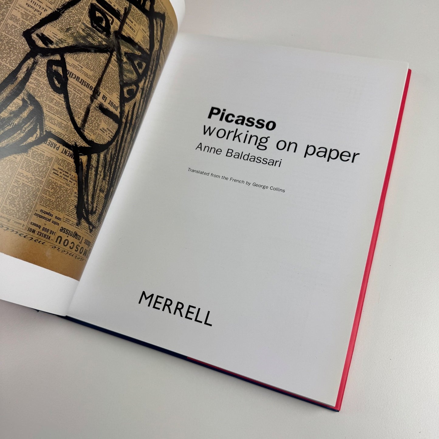 Picasso working on paper by Anne Baldassari | Merrell, 2000