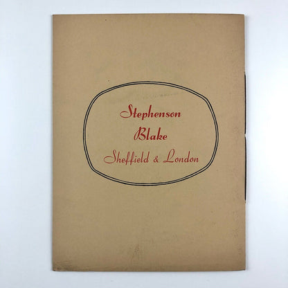 Mercury and Mercury Light – two new script types | Stephenson Blake 1950s