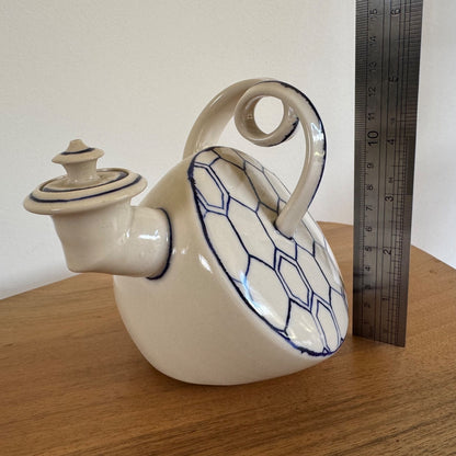 Jono Pandolfi | Willy Nilly Honeycomb teapot for Anthropologie | Signed to base