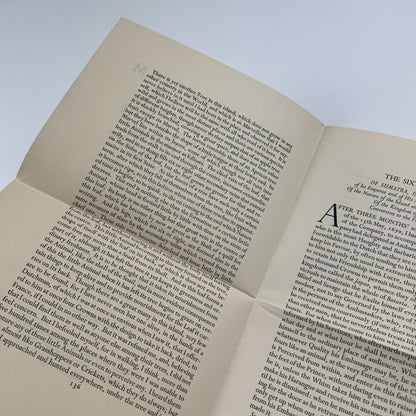 Prospectus – Voyages to the Grand Indies | Jean de Lacombe | Golden Cockerel Press, 1937