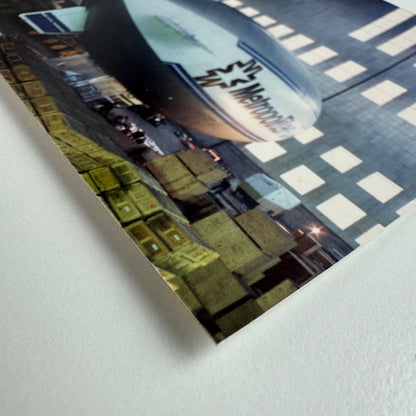 Photo of Metropolitan airship in a hanger dated November 1987 on reverse