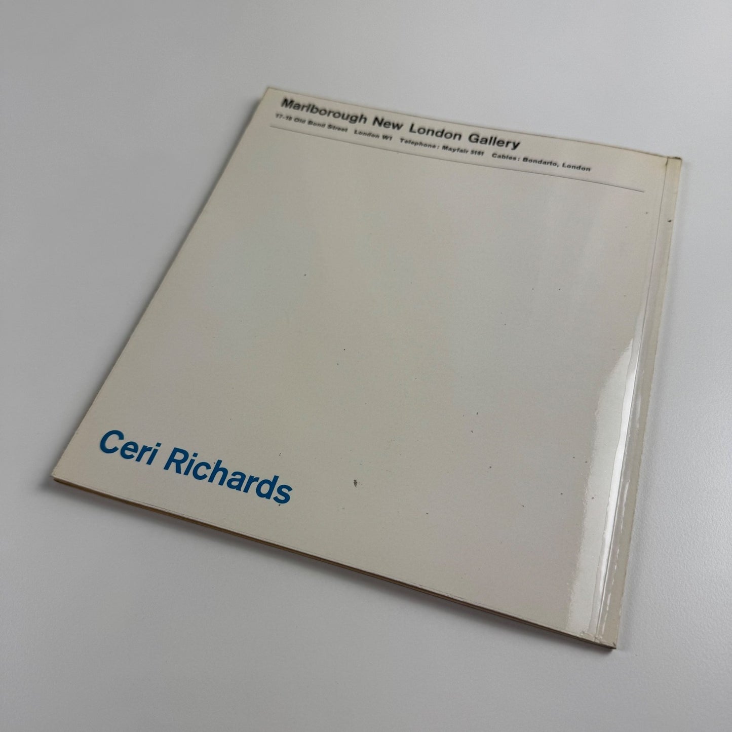 Ceri Richards | Marlborough June-July 1963 cat.no. 117 design Gordon House
