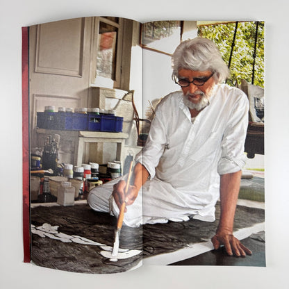 M.F. Husain. Silk screen prints Gallery in the Crypt & Kings Road Gallery 2009