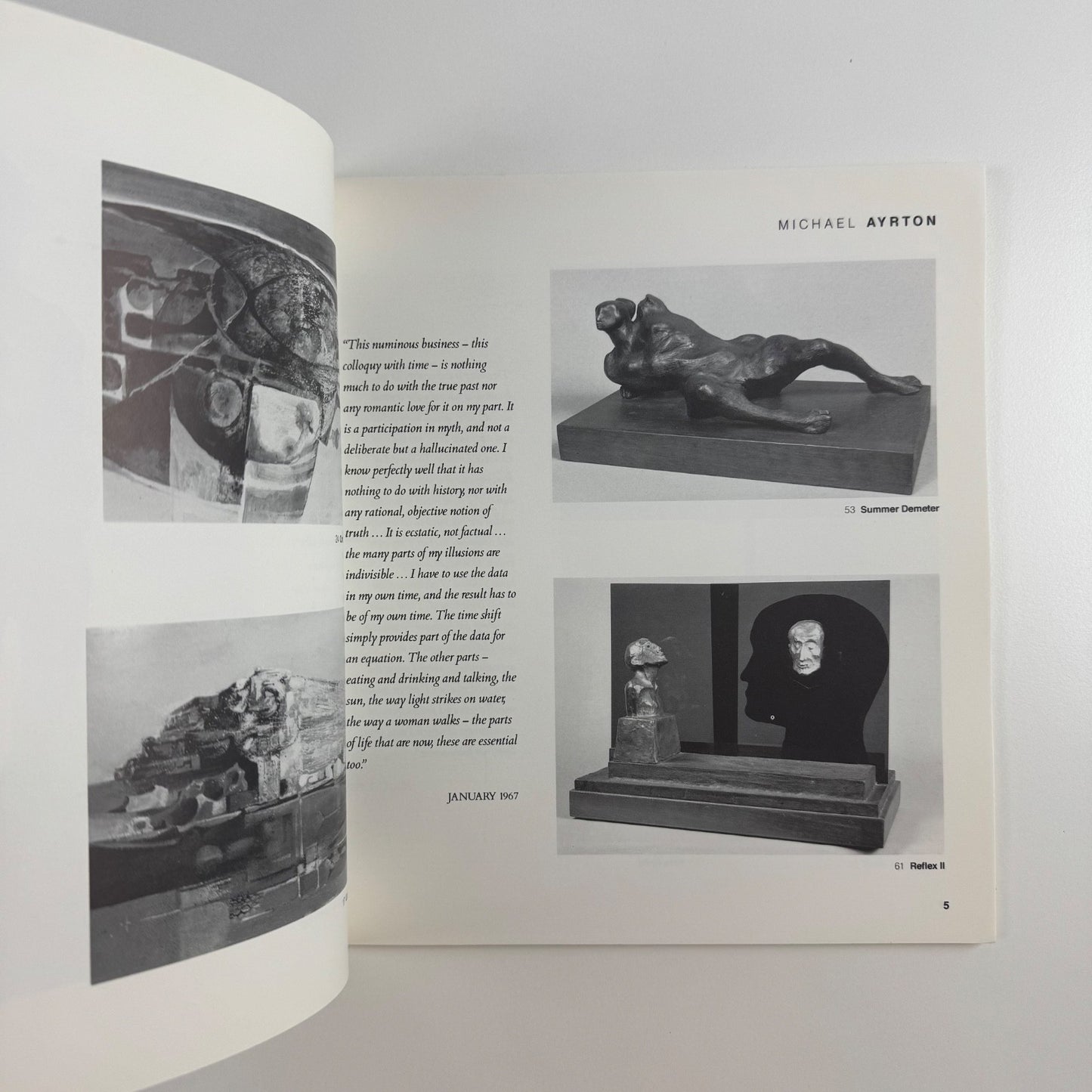 Michael Ayrton. Sculpture, paintings, drawings, prints | Austin/Desmond 1990