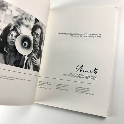 Christo. The Rothschild Bank – La Jolla Museum of Contemporary Art catalogue, 1982