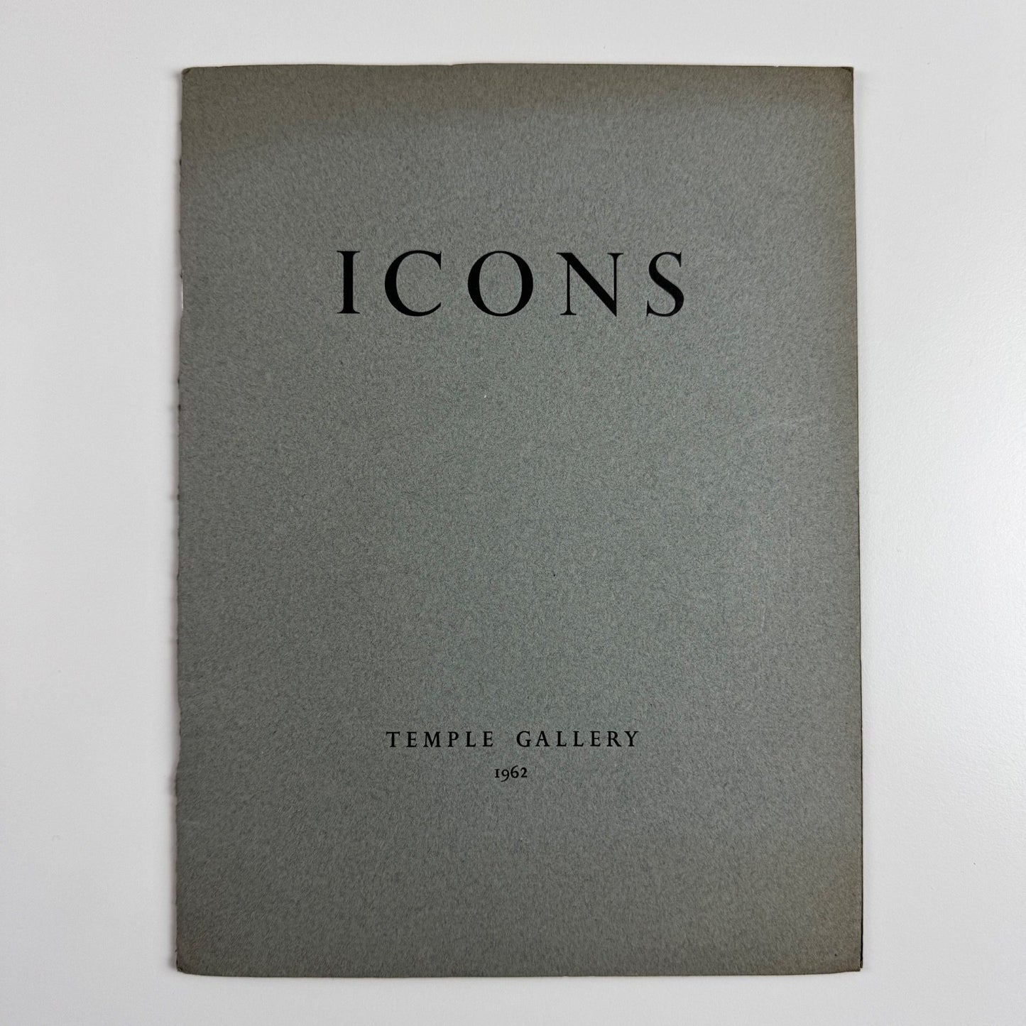An exhibition of Icons | Temple Gallery, Knightsbridge 1962