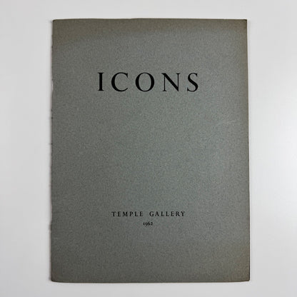 An exhibition of Icons | Temple Gallery, Knightsbridge 1962