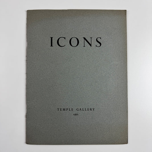 An exhibition of Icons | Temple Gallery, Knightsbridge 1962