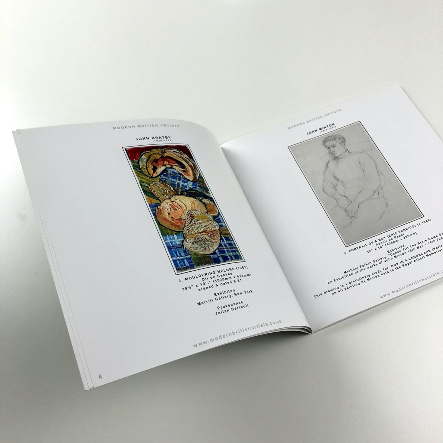 Modern British Artists gallery, London | 2004 exhibition catalogue