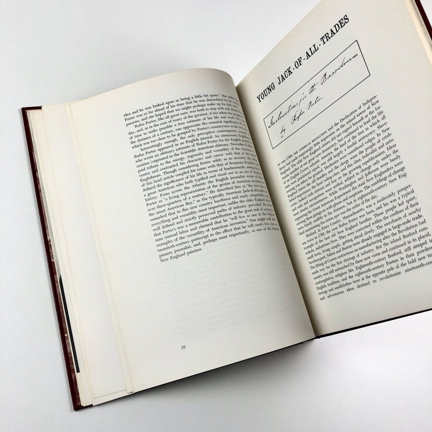 Rufus Porter. Yankee Pioneer by Jean Lipman | Clarkson N. Potter, 1968