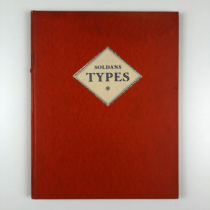 Soldans Types | The Erbar Grotesque in Three Series | Type specimen brochure | Designed by Jakob Erbar