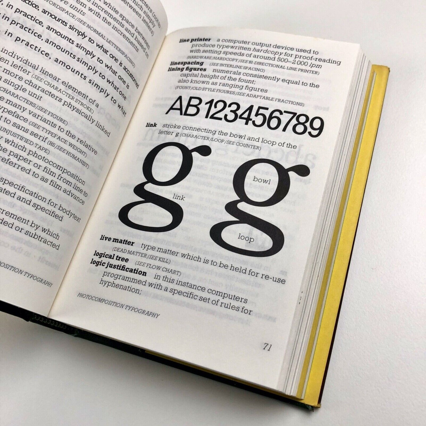 Browns Index to photocomposition, typography | written and compiled by Bruce Brown edited by Stanley Greenwood | Greenwood Publishing, 1983