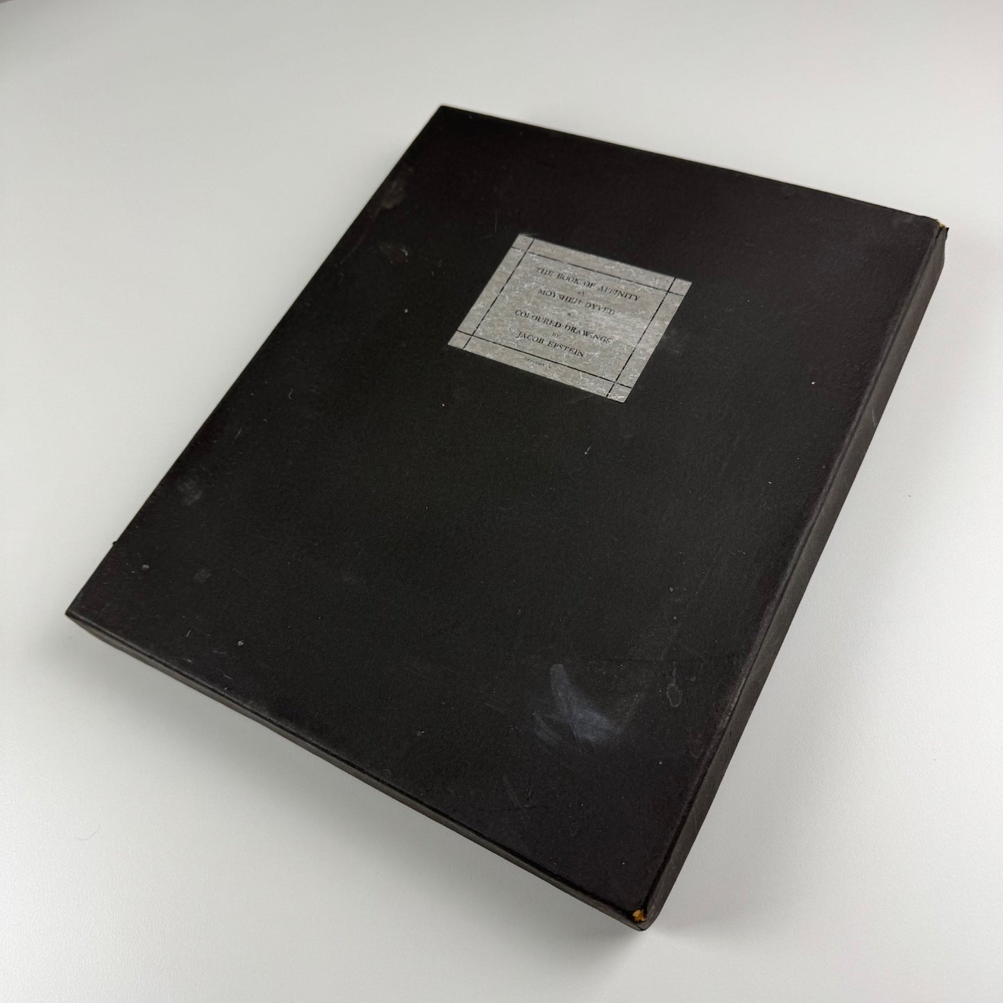 The book of Affinity by Moysheh Oyve | Jacob Epstein illus | Heinemann, 1933
