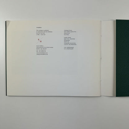 Ken Price – New Work | Xavier Hufkens Brussels exhibition catalogue, 2007