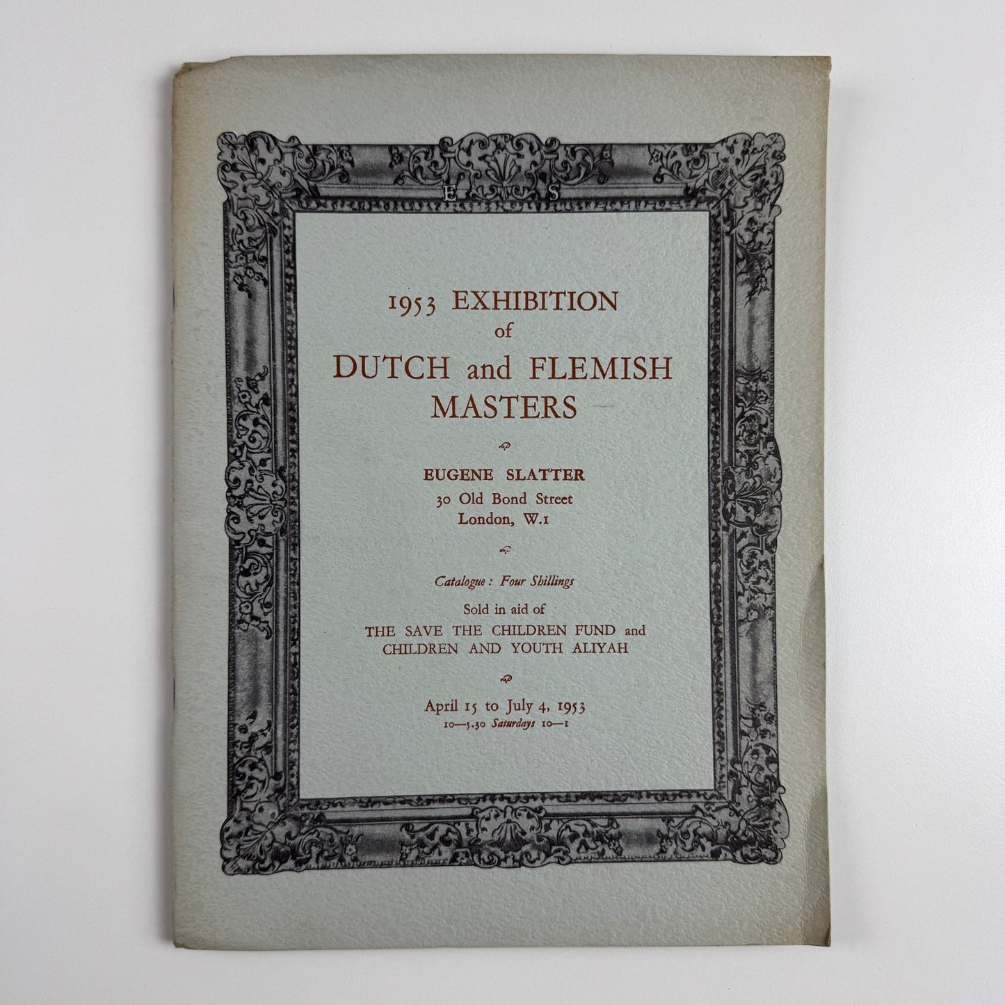 1953 Exhibition of Dutch and Flemish Masters | Eugene Slatter, London, 1953
