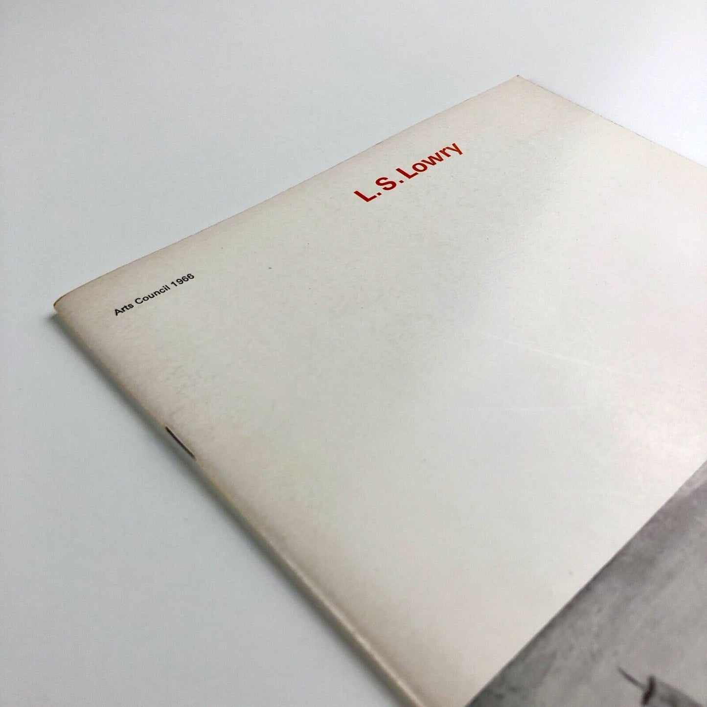 L. S. Lowry retrospective exhibition | Arts Council catalogue booklet, 1966
